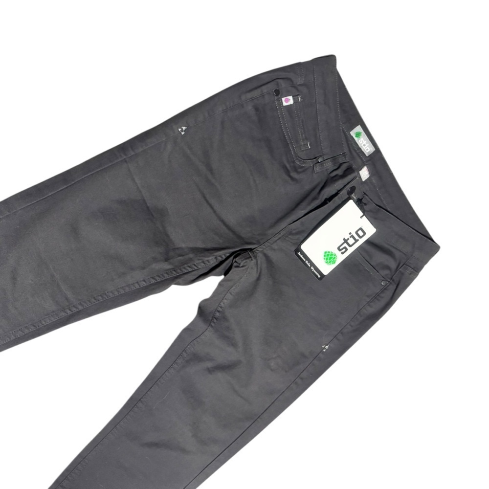 Stio Women's Basalt Rivet Canvas Pants Outdoor Straight Leg Grey Size 6 NWT - Picture 6 of 8
